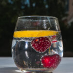 Is Seltzer Water Good For Your Stomach Berries in sparkling water