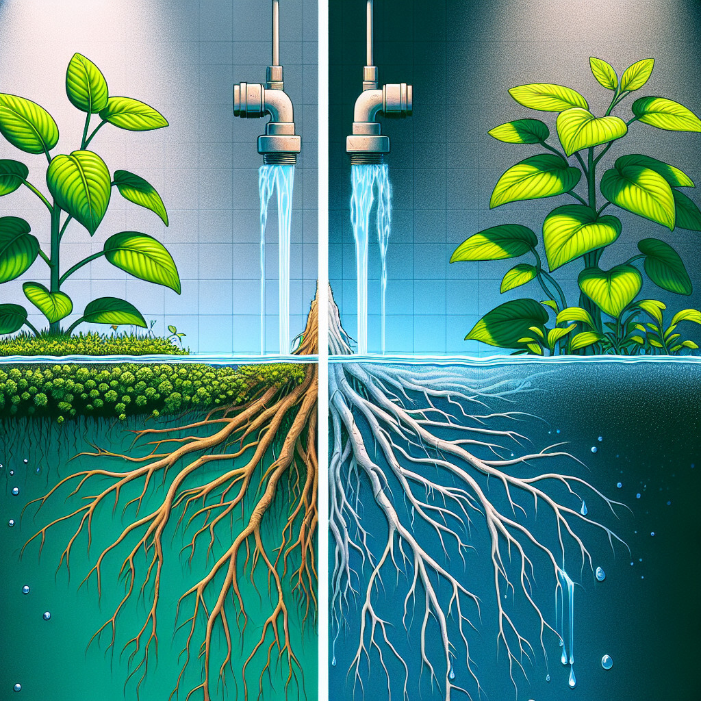 why tap water is bad for plants