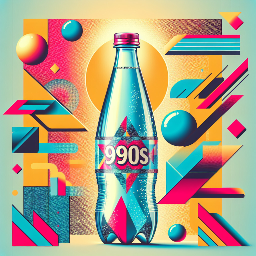 sparkling water popular in the 90s - Water Exotic