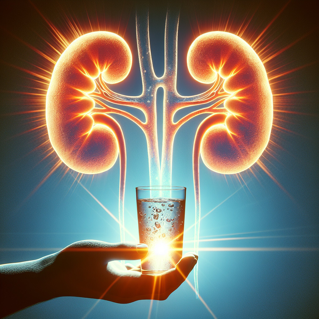 benefits of drinking water kidneys