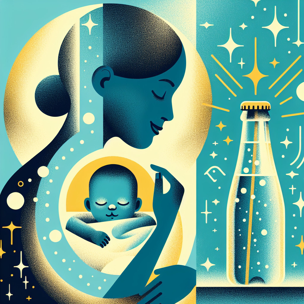 does sparkling water affect breastfed baby
