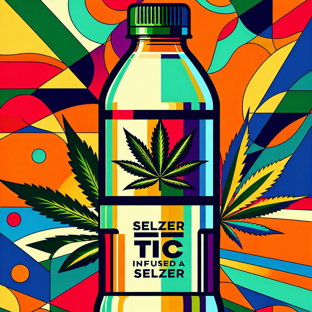 seltzer water with thc
