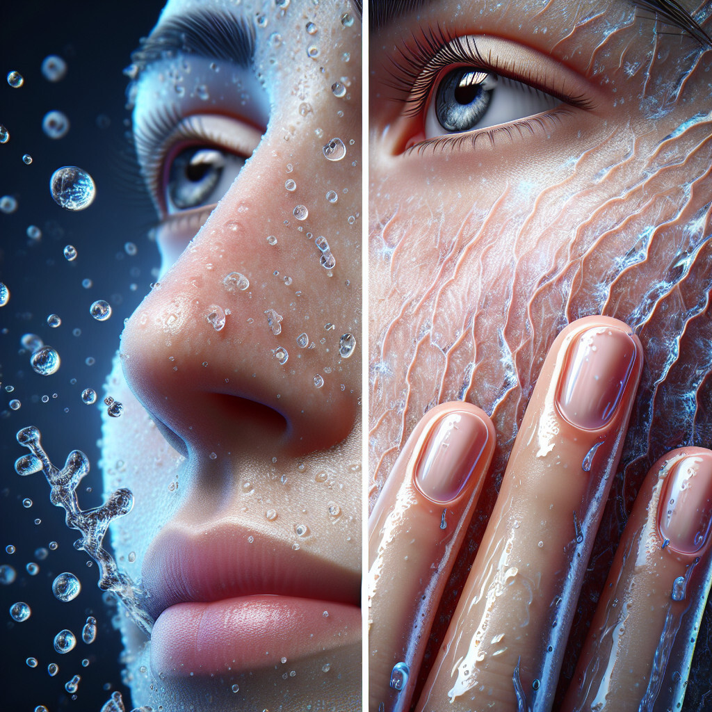 how does water affect your skin