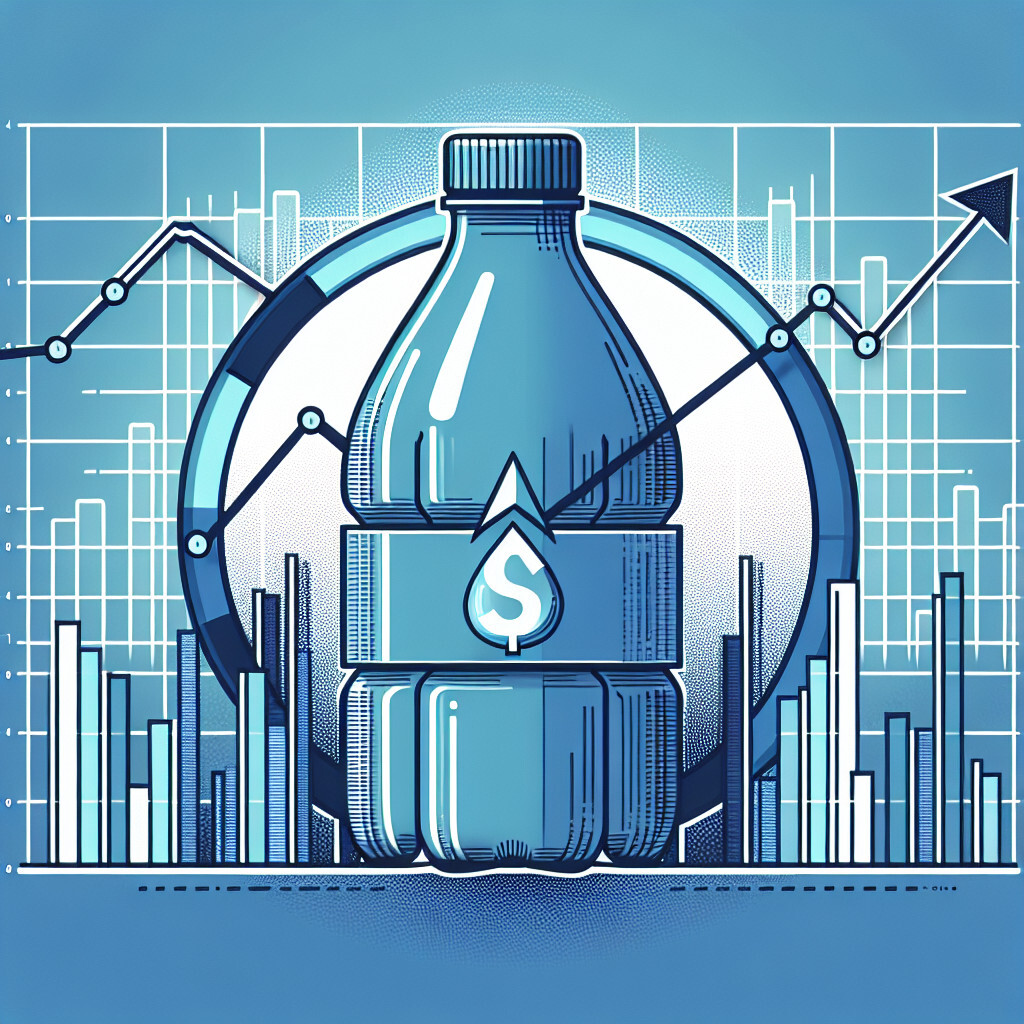 mineral water unit cost